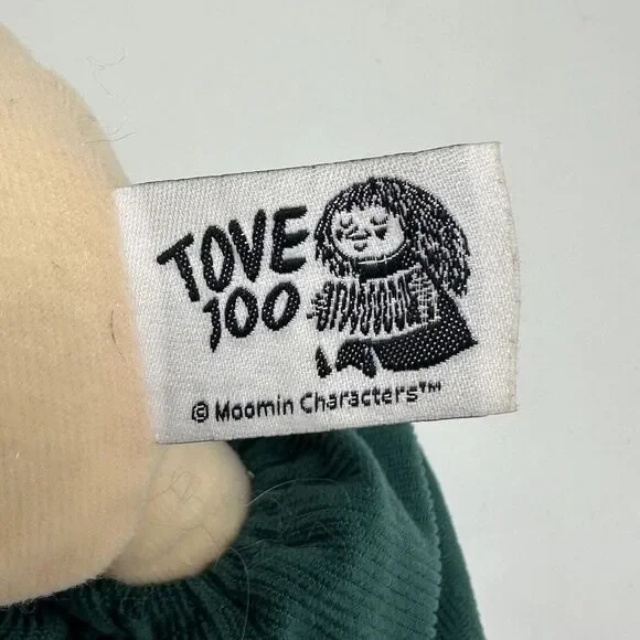 RARE Moomin Snufkin Plush Martinex Teddix TOVE 100 Tove Jannson Red Flower 14" - Picture 12 of 12